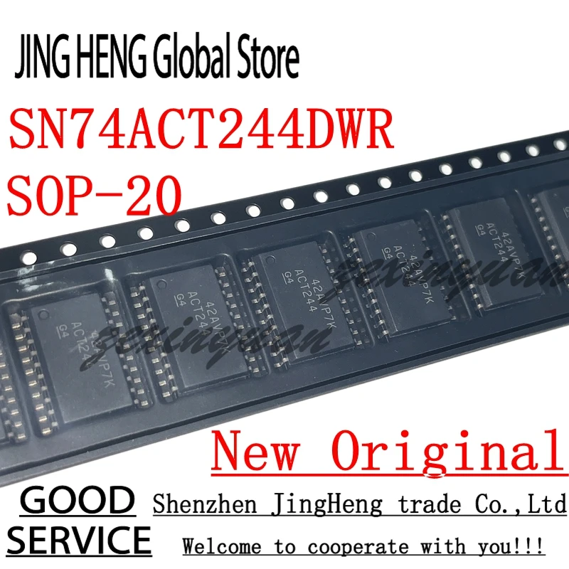 5Pcs 100% New Original  SN74ACT244DWR ACT244 SOP-20 Eight buffer/driver circuit driver IC