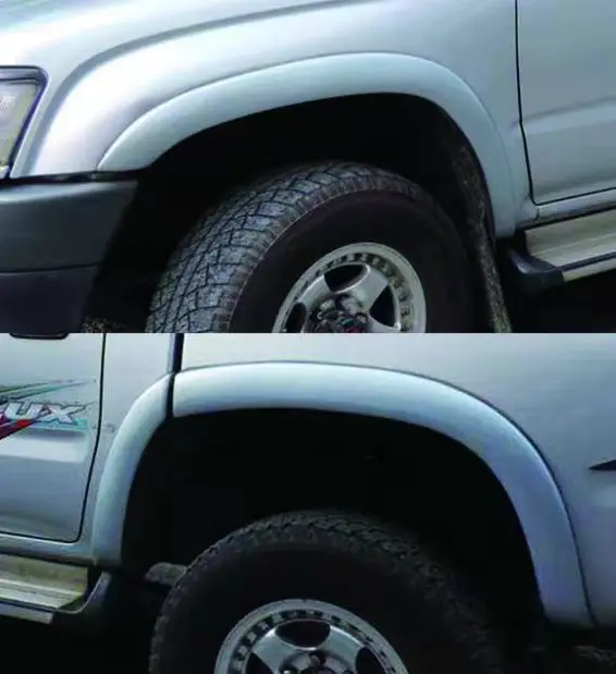 FFD13 High Quality 4x4 off Road Car Accessories Wheel Brow Fender Flares for Toyota Hilux LN166SR 1997-2005 / Surf - view 6