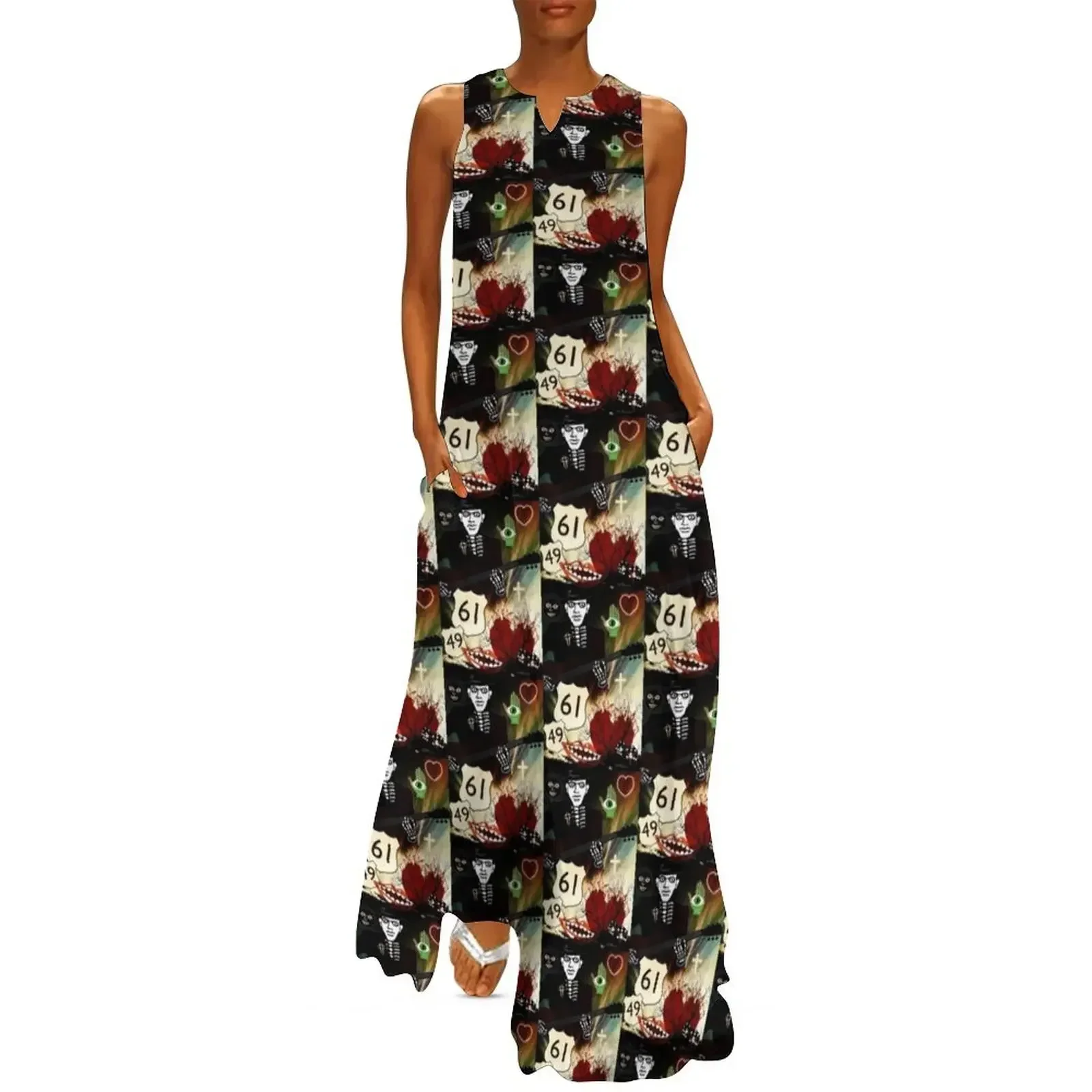 

CROSSROADS BLUES Long Dress sexy short dresses daring long dresses for women Dresses Women's summer long dress Dress