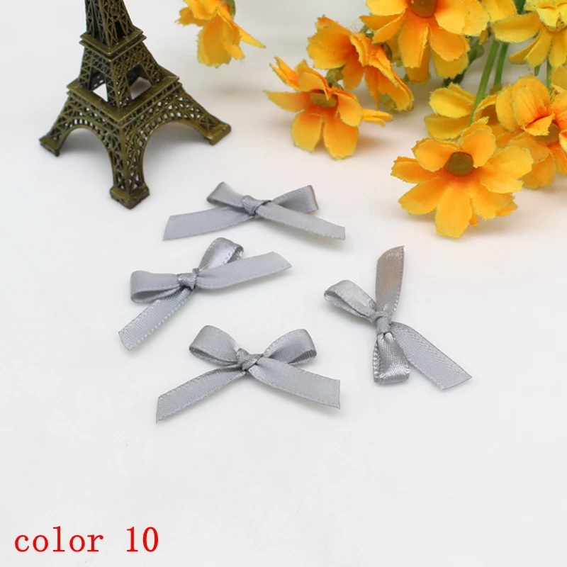 100 Stück oder 200 Stück 20–30 mm Bandschleifen, kleine Größe, Satinband, Schleife, Blume, DIY, Basteln, Blumen, Schleifen, Geschenk, Basteln, Dekoration, Upick – Detail 15