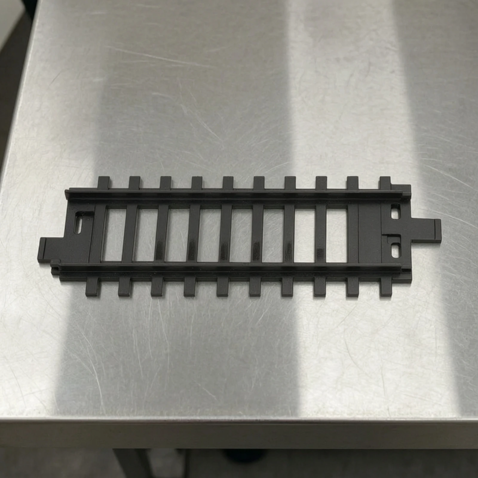 6 Pieces Interlocking Model Train Track Section Replaceable 12 Cm Plastic Railway Track Piece Premium Material for Creative Play