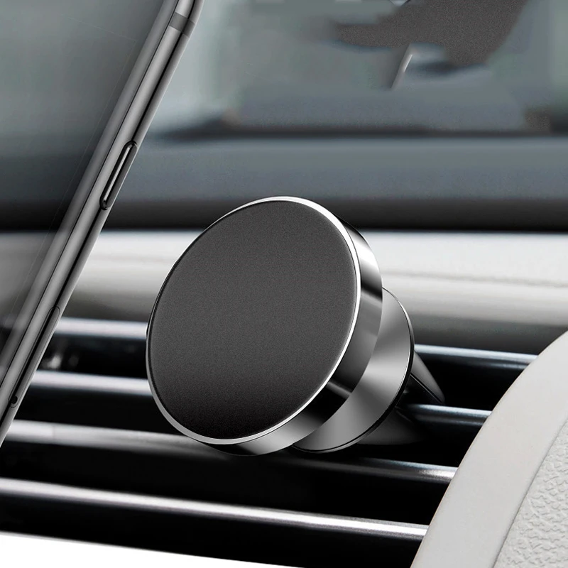 Car Phone Holder Air Vent Clip Mount Multifunctional 360° Rotatable Embed Auto GPS Cell Phone Stand Holder For Mobile Mount