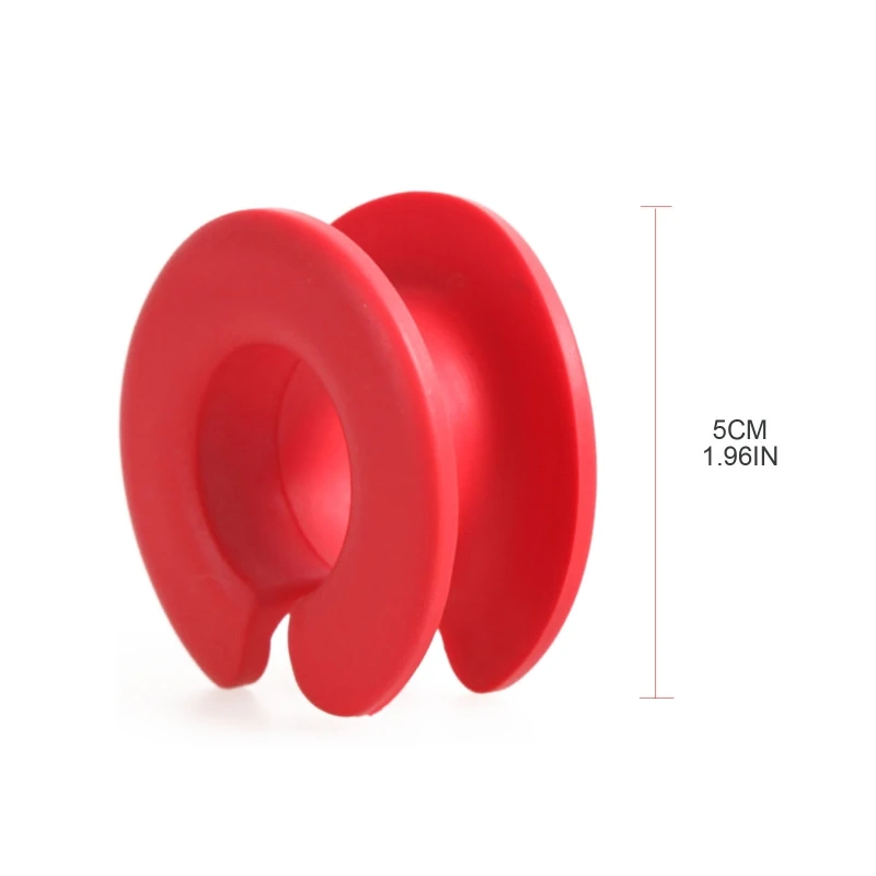 H55A Windproof Clothes Hanger Fixed Silicone Hook Non-Slip Anti-Off Clothesline Pole Fixing Ring Buckle Spacer Clothing Rack