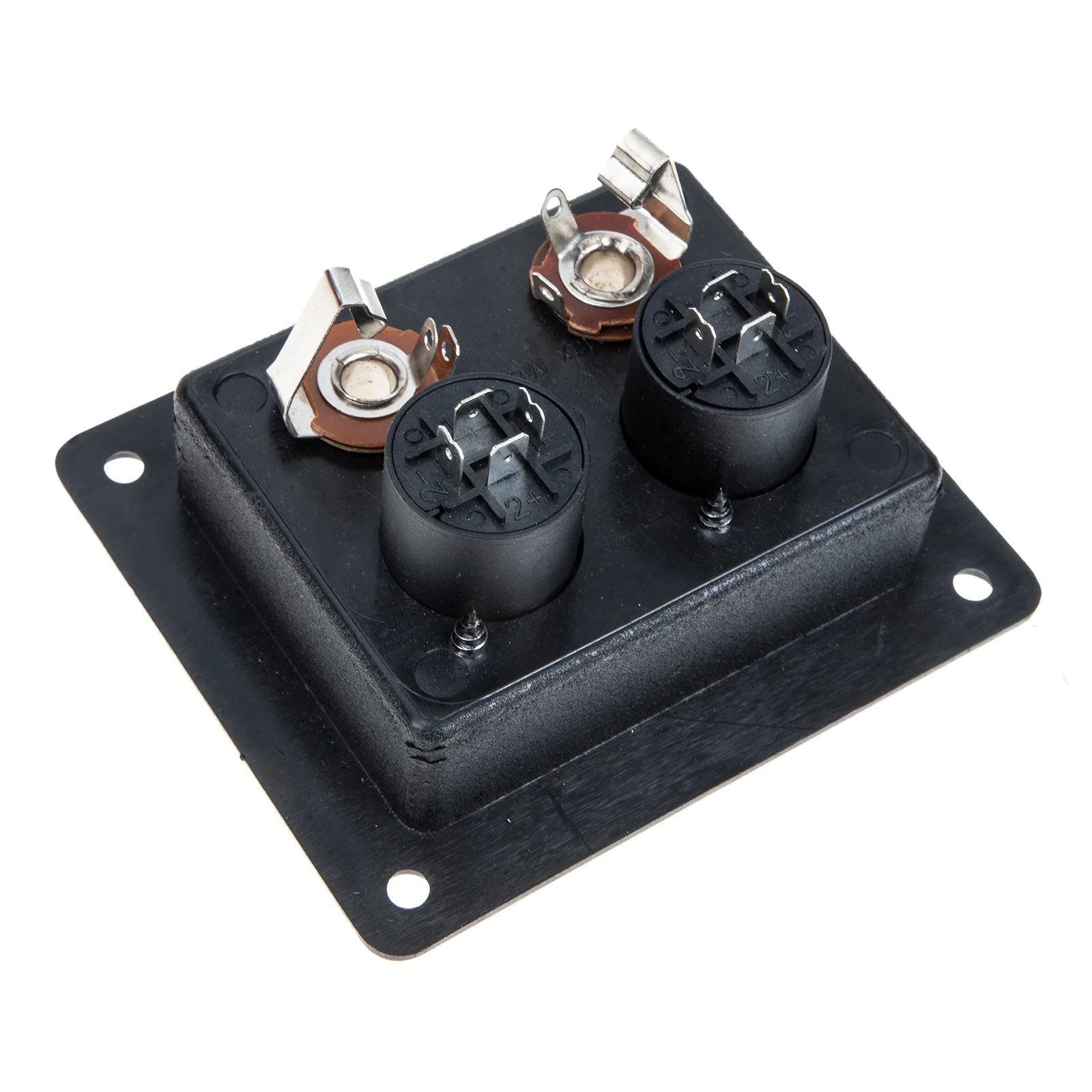 

Black Wiring Board 80x90 Speaker Terminal Cup Subwoofer DIY Stereo Connector Plastic Stage Use Multifunctional