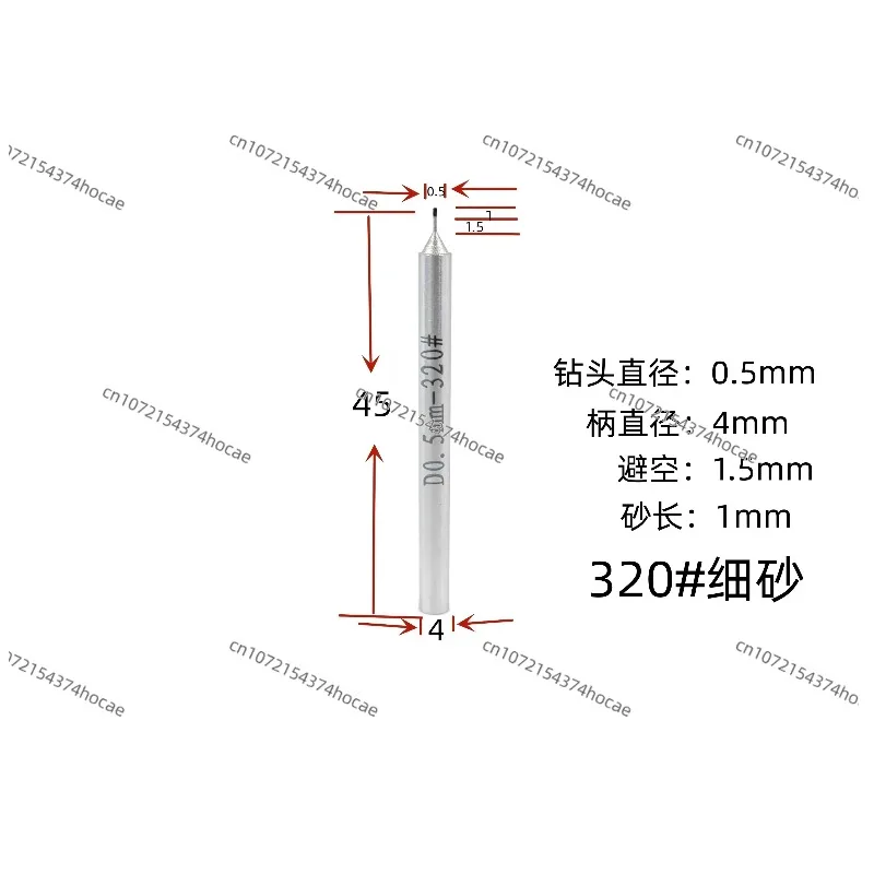 1pcs Sintered metal bond diamond drill bit alumina zirconia silicon carbide ceramic steel machining milling cutter