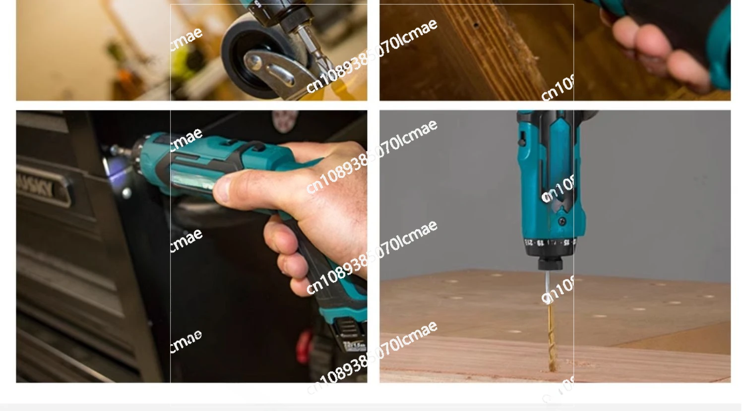 DF012DSE Electric Screwdriver, Small Folding, Electric Impact Driver, Mechanical Batch