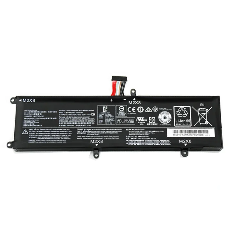 LMDTK New L14M4PB0 Laptop Battery For Lenovo Savior Savers 14 15 ISK ISE Resuer 80RN 80RQ L14S4PB0 14.8V 60WH