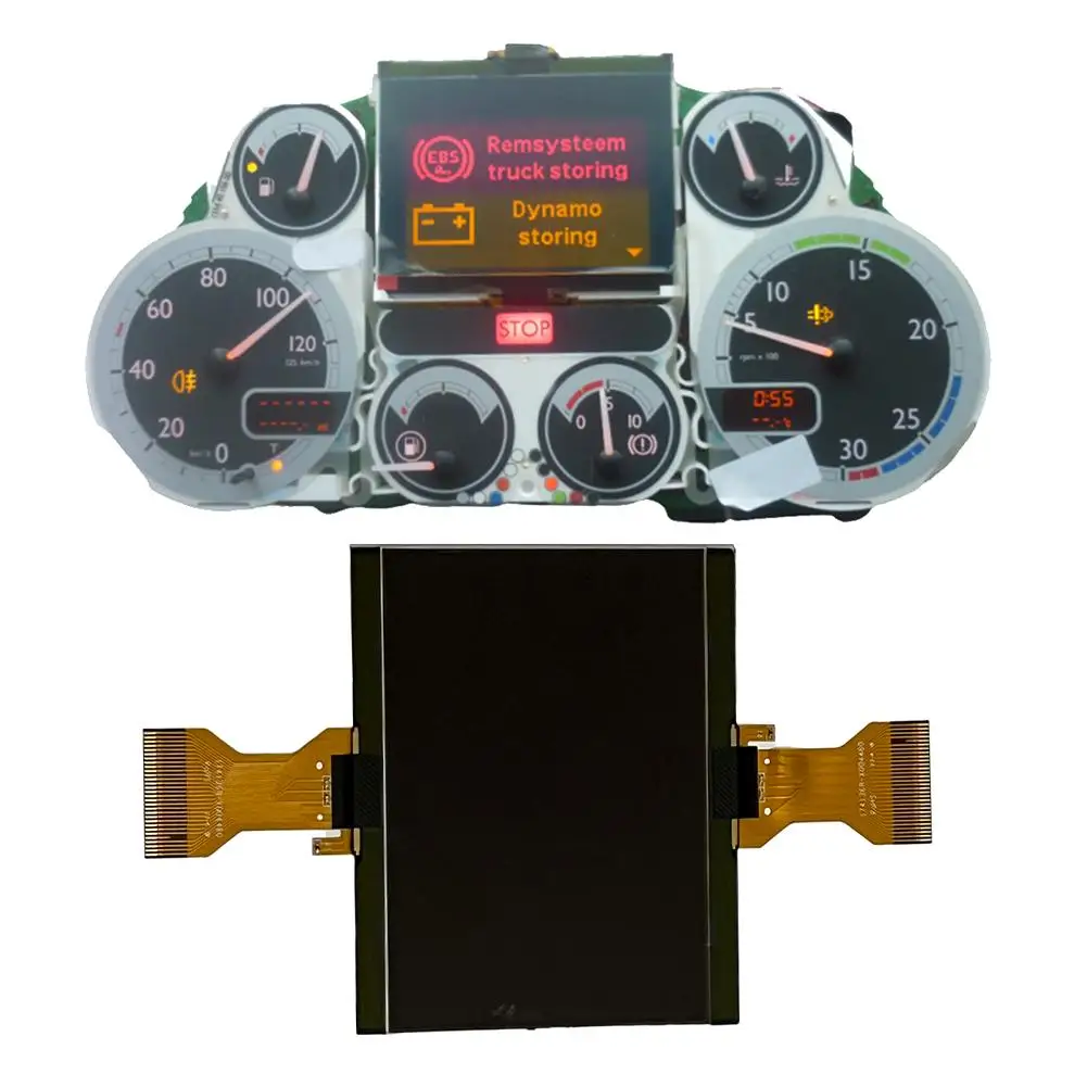 

For DAF Trucks Instrument Cluster LCD Display OEM Compatible Reliable and Practical 12V Voltage Fits Various Models