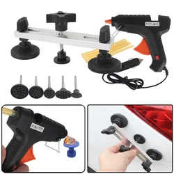 Car Dent Puller Bridge Tabs Set Paintless 12V 40W Glun Gun Sticks Repair Tools Dent Removal Auto Care Automotive Accessories