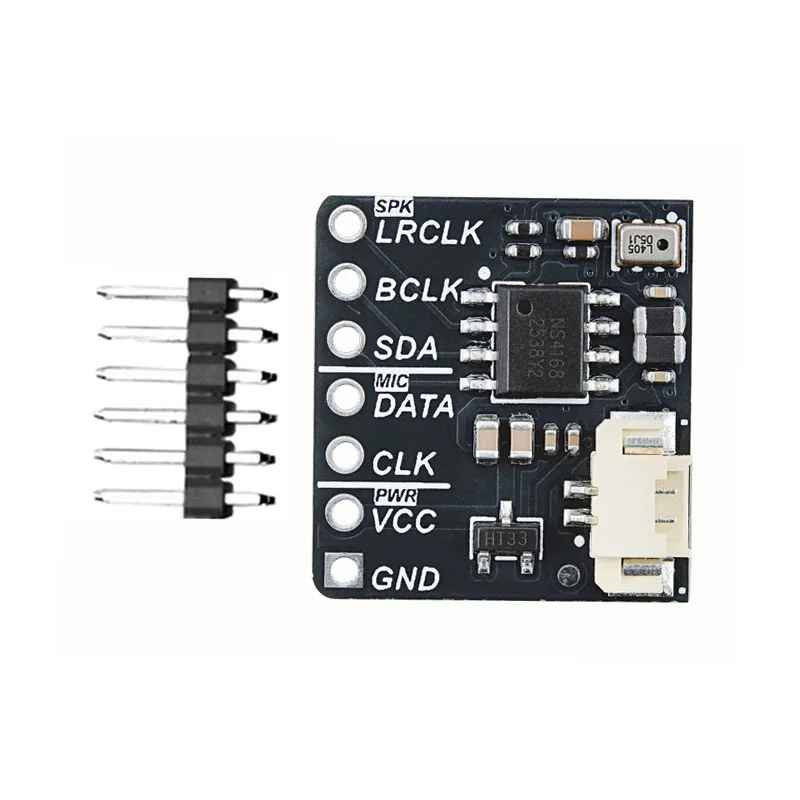 Moduł audio LMD2718+NS4168 dla ESP32, dwuchipowa płytka stereo o wysokiej jakości dźwięku z ochroną głośników DIY — zdjęcie produktu 6
