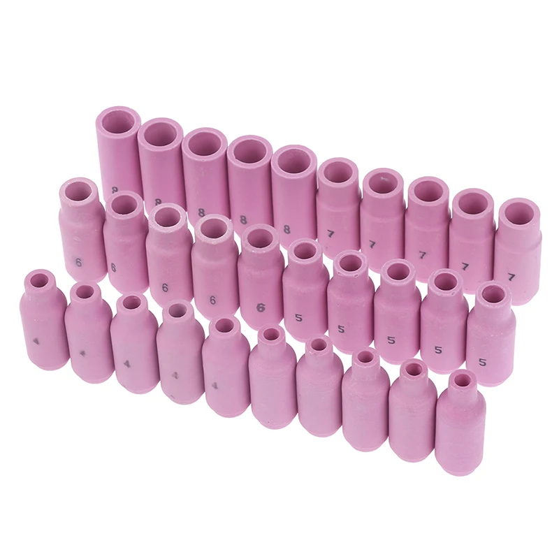 

5x 10N49/50 Plasma Cutting Ceramic Cup Alumina Nozzle Cups TIG Welding Large Special Porcelain Nozzle For Argon Arc Welding Gun!