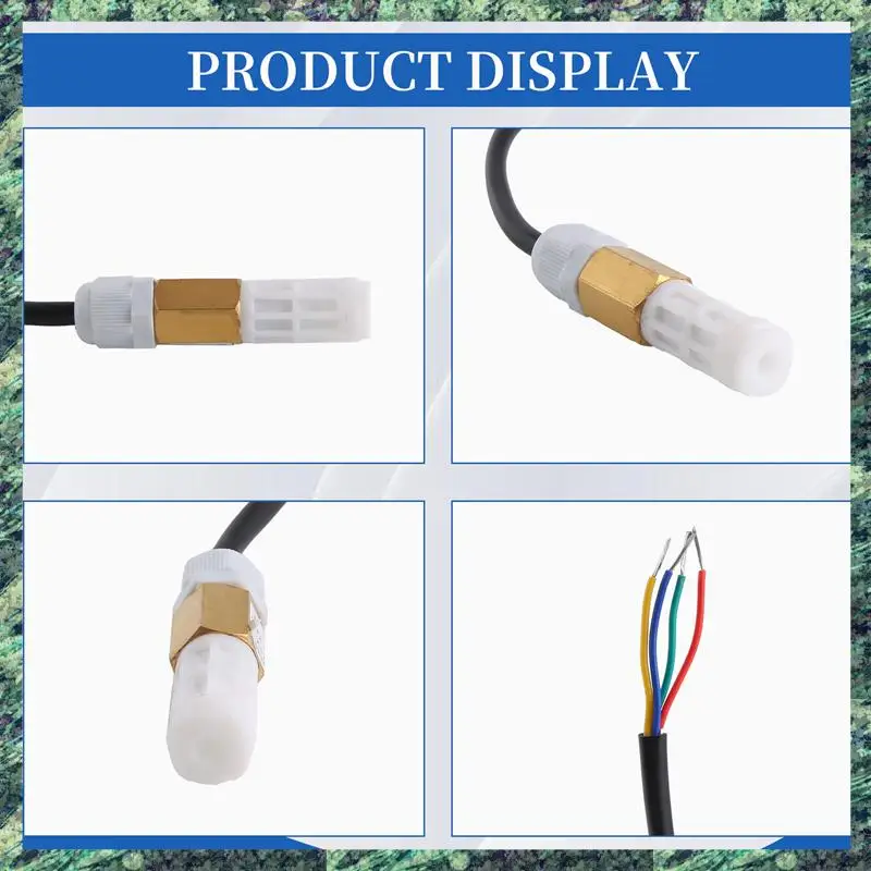 SCLS SHT30 Водонепроницаемый датчик температуры и влажности Цифровой датчик температуры и влажности для мониторинга окружающей среды
