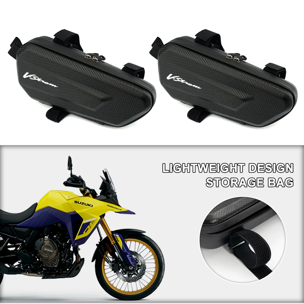 Easy To Clean Large Capacity EVA Motorcycle Saddle Bag Tool Bag For SUZUKI V Strom DL650 DL 650 XT VStrom V-Strom adventure