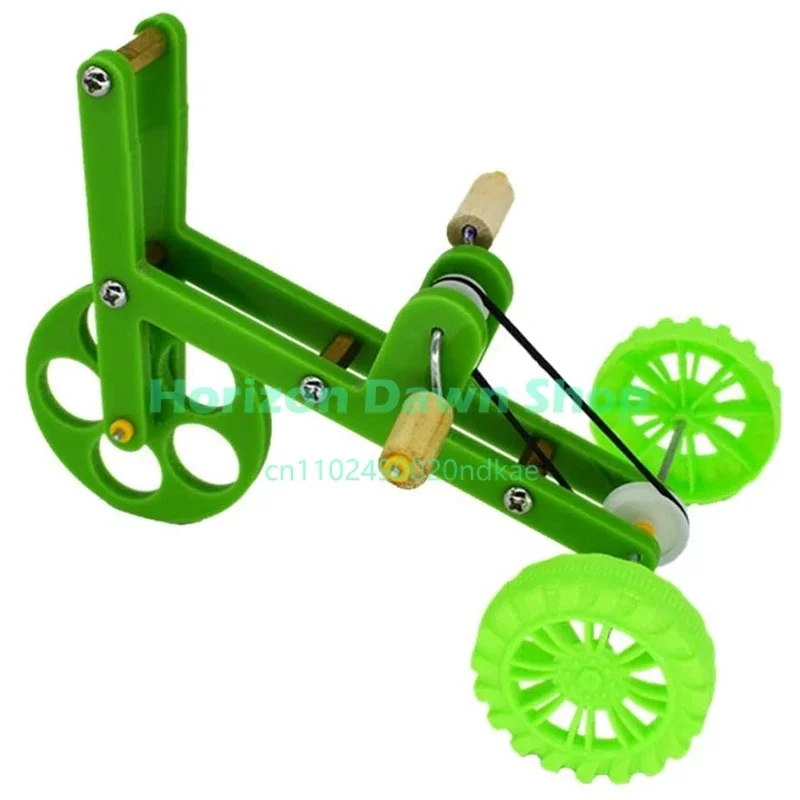 A01F-Parrot Training Toy Mini Bike Toy Intelligence Training Toy For Parakeet Cockatiel (Green)
