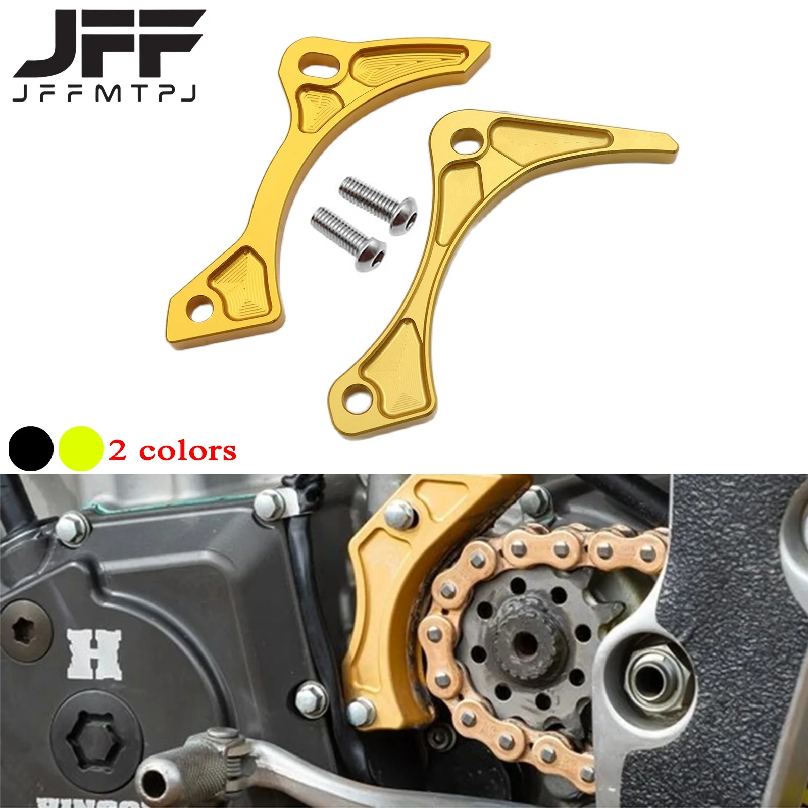 Motorcycle CNC Engine Sprocket Protector Chain Guard Case Saver For SUZUKI RMZ250 2007-2019 RMZ450 2005-2019 RMZ 250 450