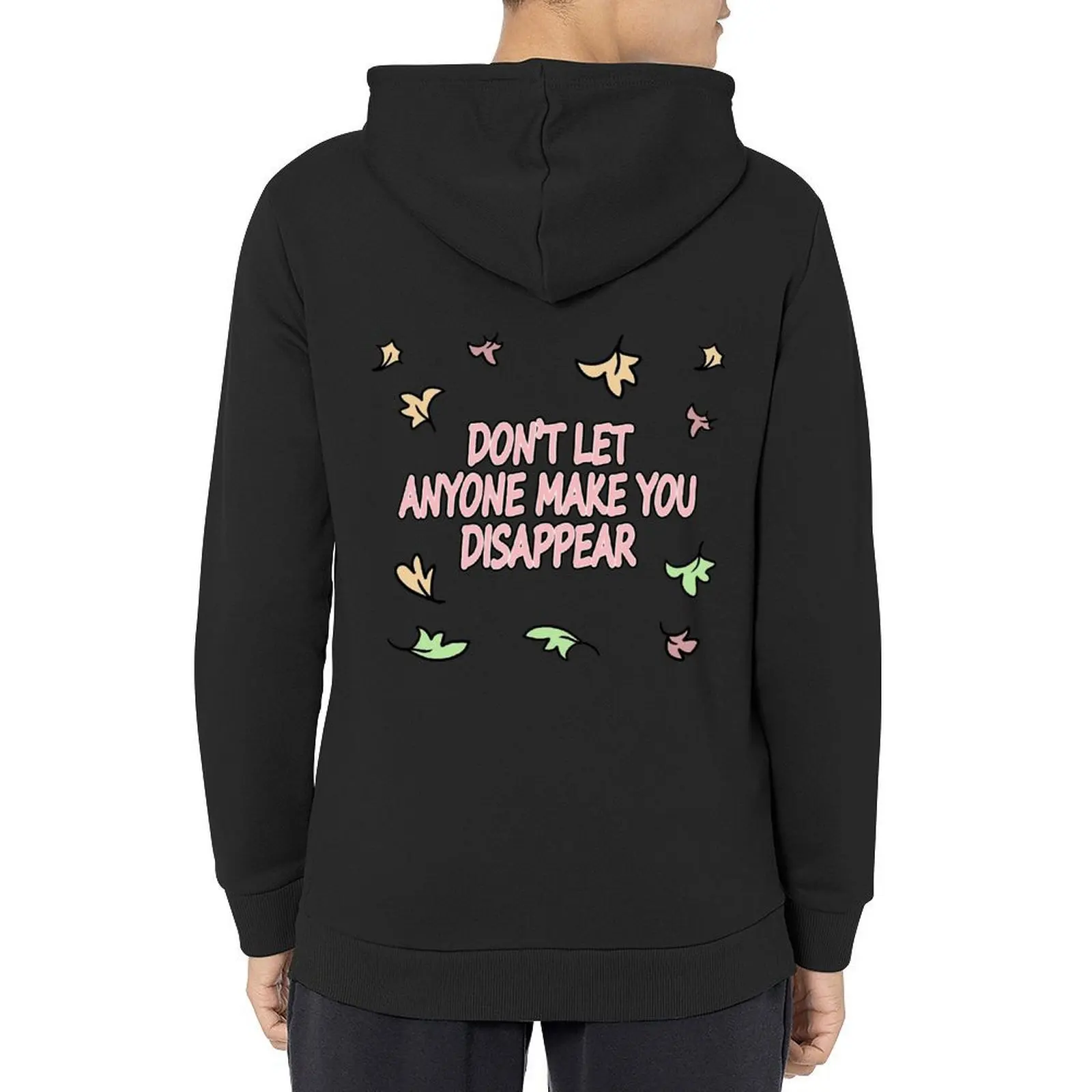 

HEARTSTOPPER: Don't Let Anyone Make You Disappear Hoodie men clothing fashion men anime clothes pullover hoodies