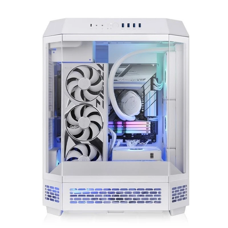 Desktop Computer Host Case ATX Main Board Back Plug, Sea View Room Desktop E-sports Game