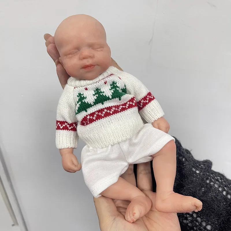 NPK 10 ''haute qualité entièrement solide platine Silicone Reborn Pascale fille bébé Super doux Flexible élastique cadeau jouets