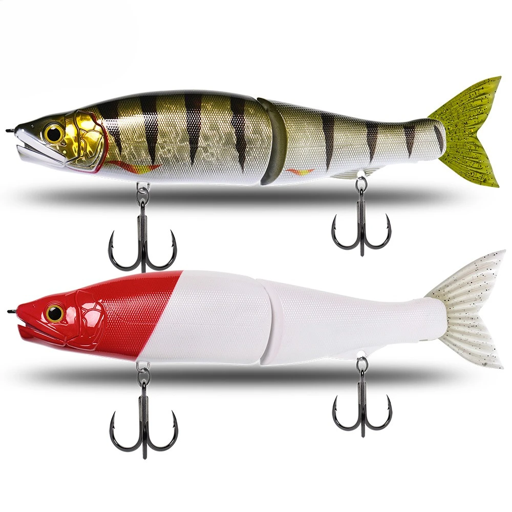 

Fishing lure Laser Paper Jointed Bait Slow Sinking Floating 303mm 335mm Topwater Section Swimbait Bass