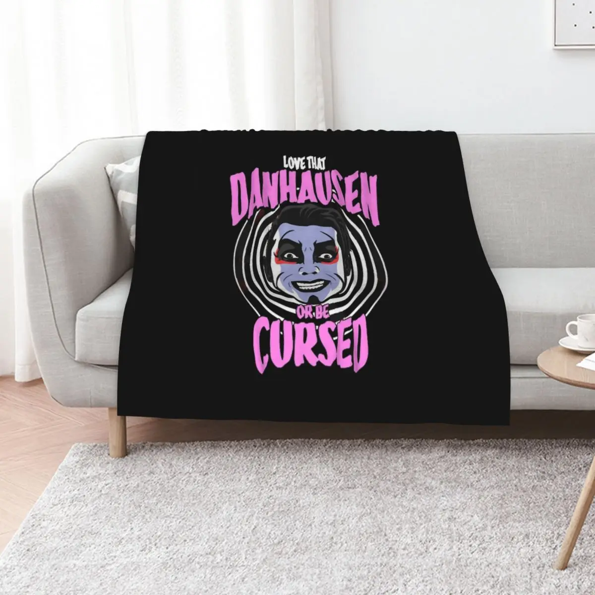 DanHausen Love That Throw Blanket Warm Cozy Throw Blanket for Living Room Couch