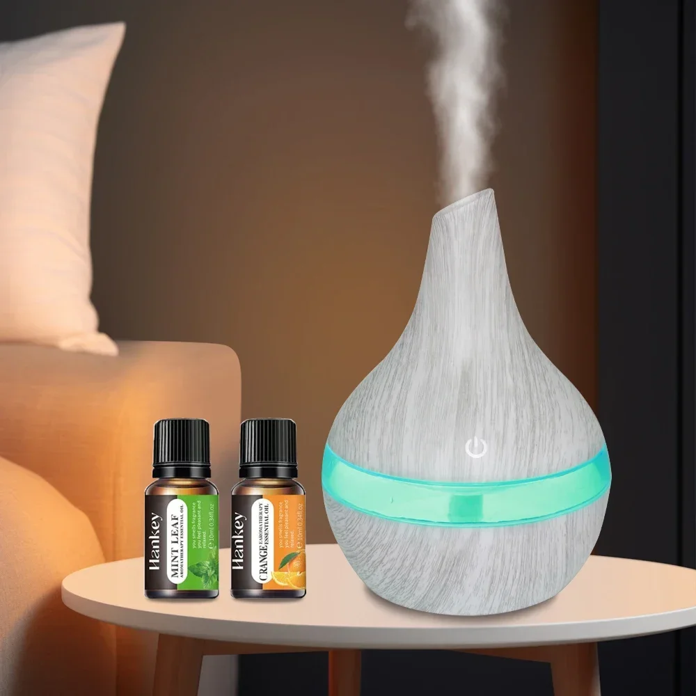 

Портативный USB-увлажнитель на 300 мл и мини-диффузор эфирного масла для путешествий, офиса, небольших помещений