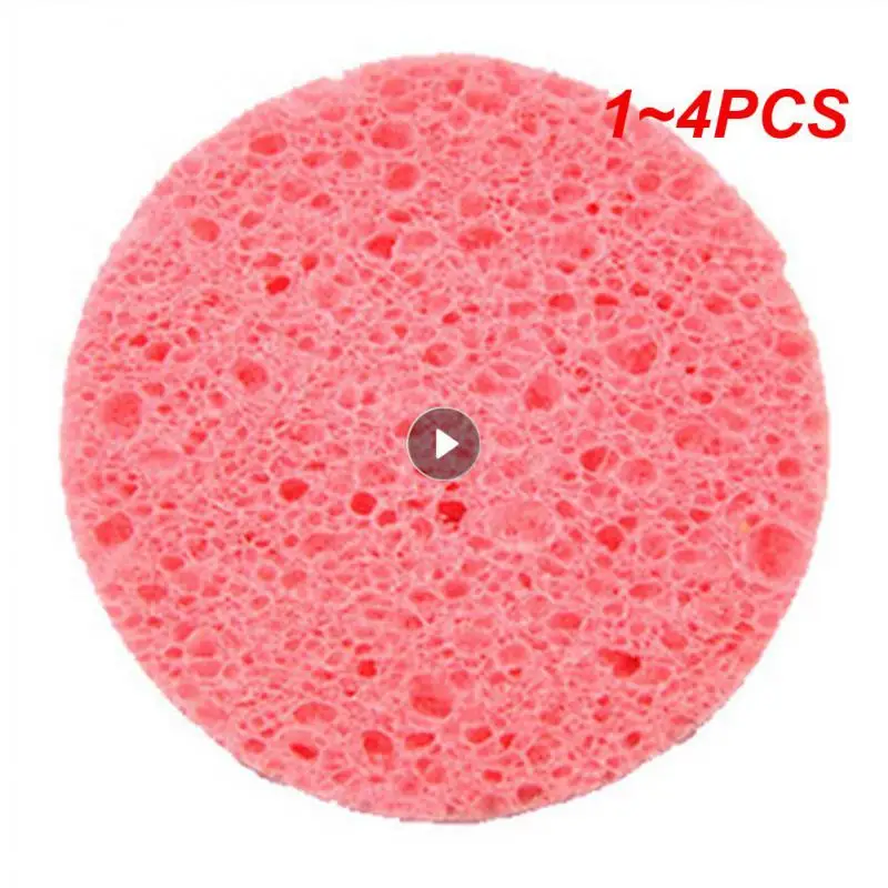 1~4PCS Cleansing Eco-friendly Reusable Soft In-demand Sustainable Top Rated Exfoliating Facial Sponge For Deep Cleansing