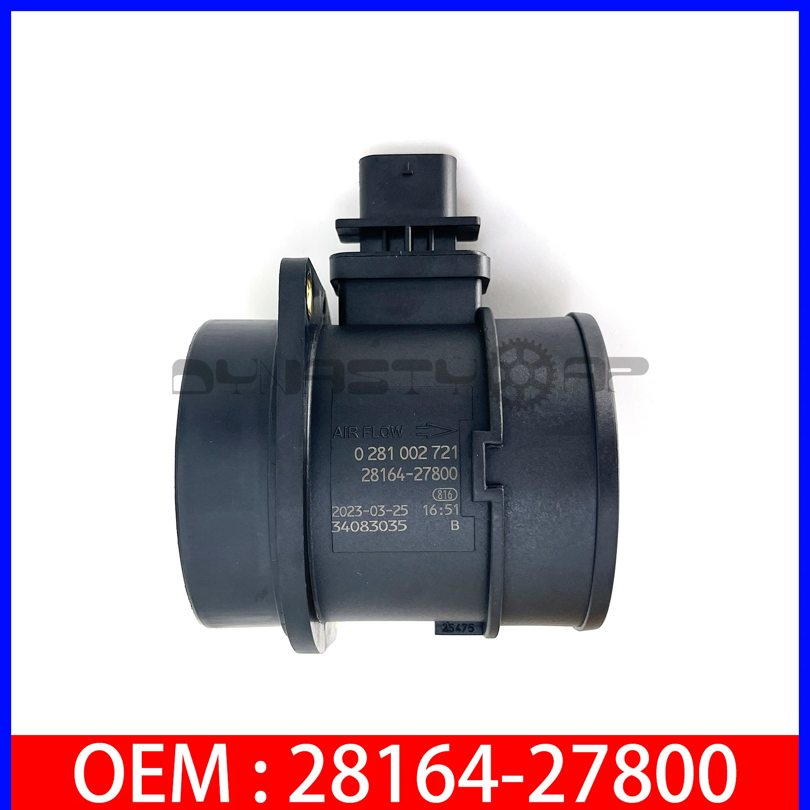 

28164-27800 Mass Air Flow Sensor for Hyundai i30 Sonata KIA Sorento 2.2L 2.5L 2816427800