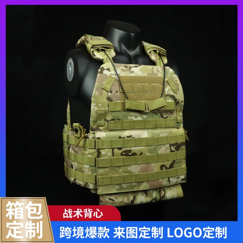 Hunting Vest For Men 2024 New Autumn Tactical Oxford Camouflage Outdoor Quick-Release Wear-Resistant Multi-Functional Game