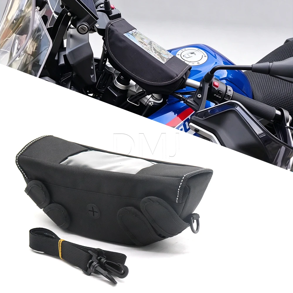 Motorcycle Handlebar Travel Bag Storage Bag For Benelli TRK502X TNT25N For CFMOTO DUAL 250 450MT 650MT 700MT