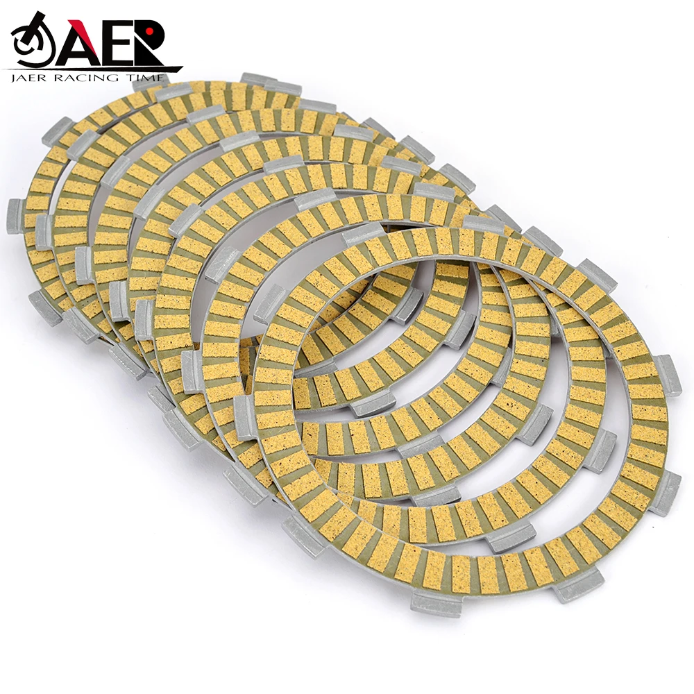 Clutch Friction Plates Steel Disc for Honda CB400SS SS2-NC41 CL400 NC38 XR400R R5 R6 Motard XR400M Supermotard 22201-MAL-600