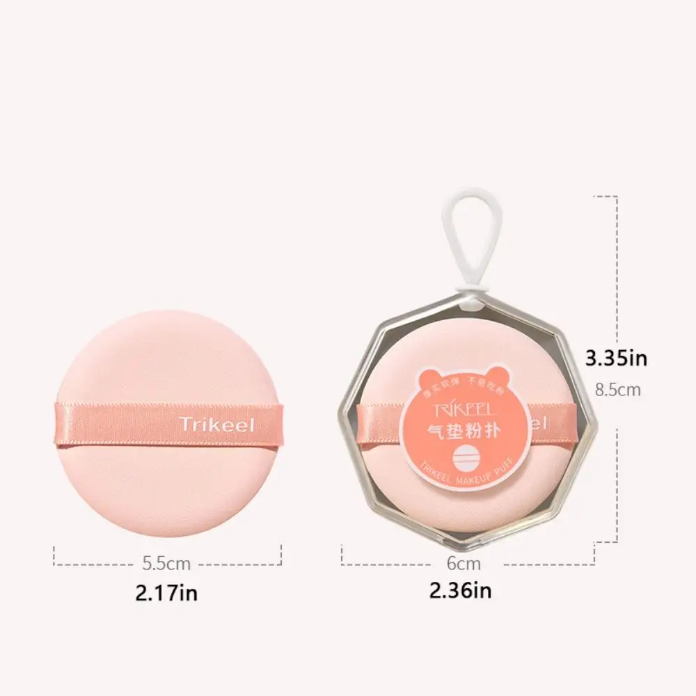 Soft Makeup Puff Washable Dry Wet Dual-use Air Cushion Puff Hide Pores Hydrophilic Foundation Powder Puff