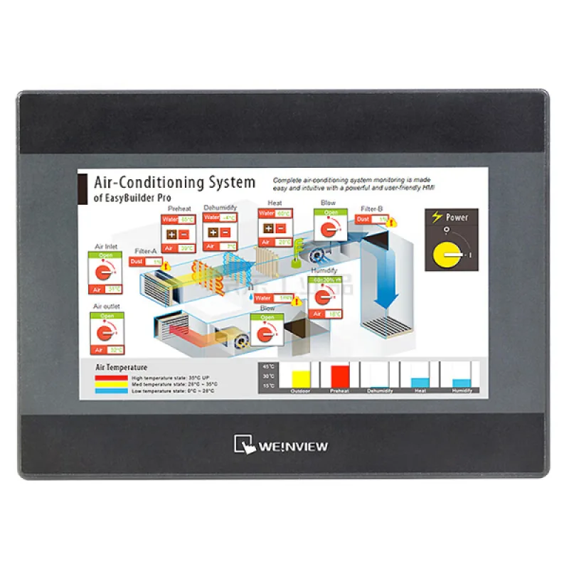 Weilentong touch screen MT8106iP industrial automation HMI human-machine interface 10-inch intelligent control panel