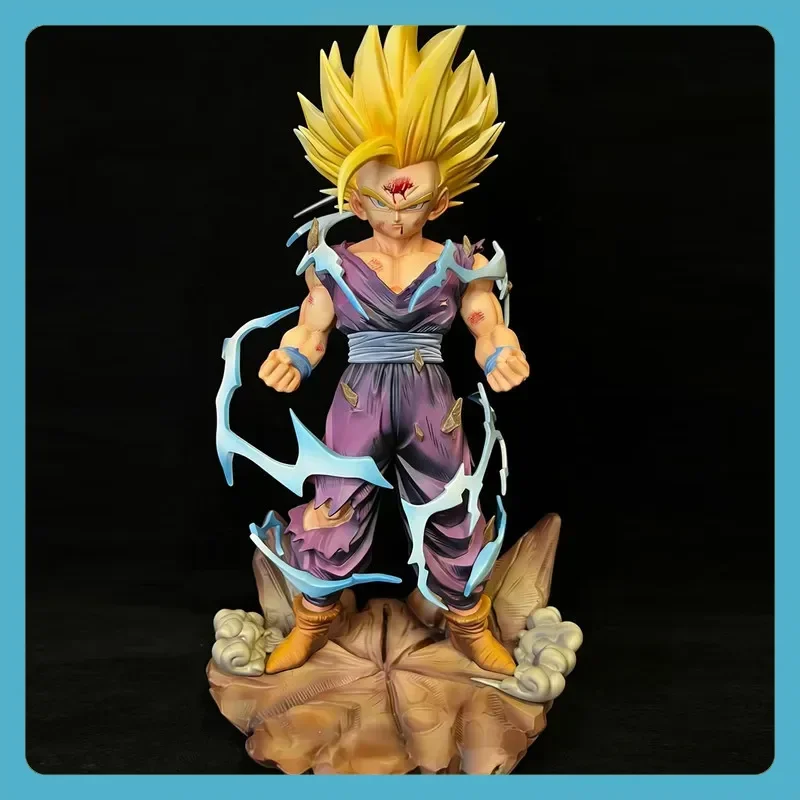 

29cm/11.42inch Dragon Ball Z Son Gohan Figure Replace Heads Gohan Super Saiyan Pvc Action Figures Collection Mode Toys Gifts