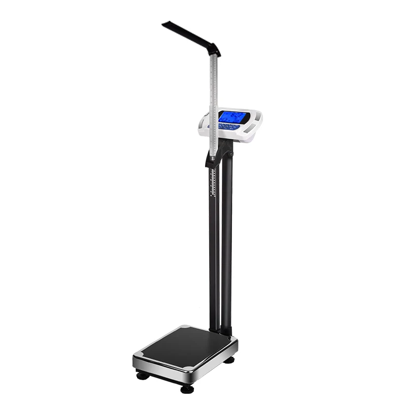 Weighing 200kg 190cm Coin Vending Height Weight BMI Body Scale SY-L10 Fat Muscle Measuring Analyzer for Hospital and Gym