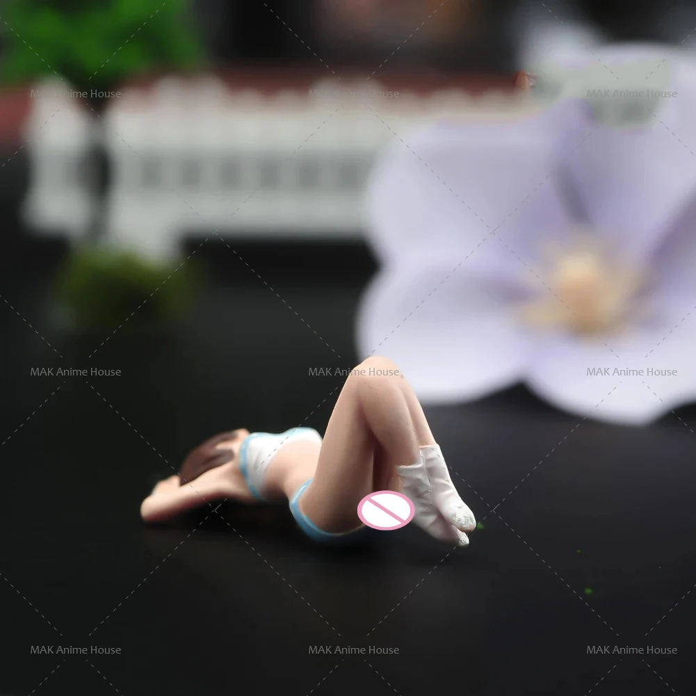 프린트 미니어처 1/64 1/43 비키니 수영복, 해변 바다 위에 누워 소녀, 디오라마 피규어 모델, 창의적인 사진 장식