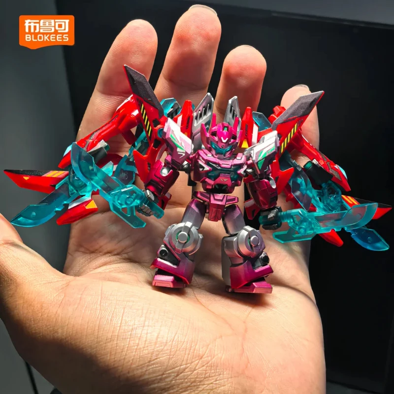 Blokees Astral Rally Defender V2 Wave The First Light Buildable Figure New Blind Box Desktop Collectible Holiday Best Gifts
