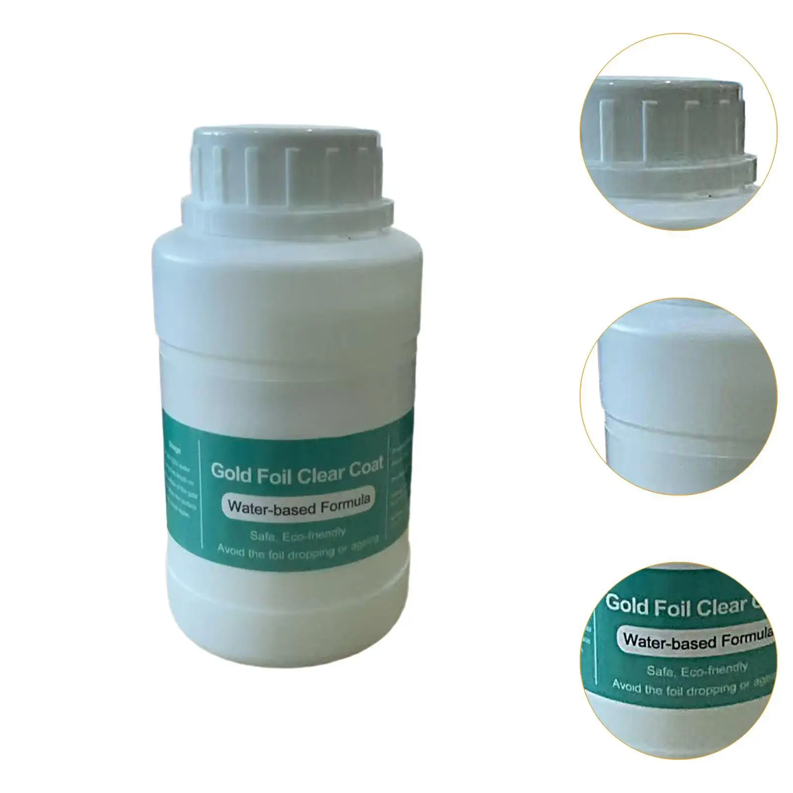 Adhesivo para Dorar de 250 ml a Base de Agua y Aceite, Pegamento para Hojas de Oro, Suministros para Manualidades, Pintura y Decoración Artística