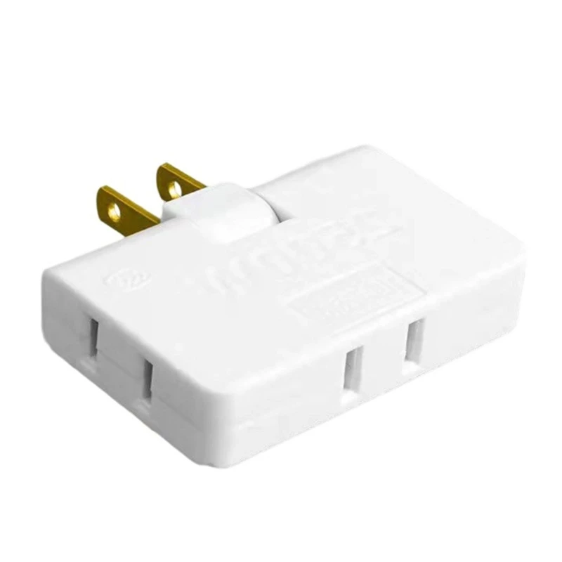 Легкий адаптер мощности плоский 2PIN до 3 PRONG/2 ПЕЗЕ