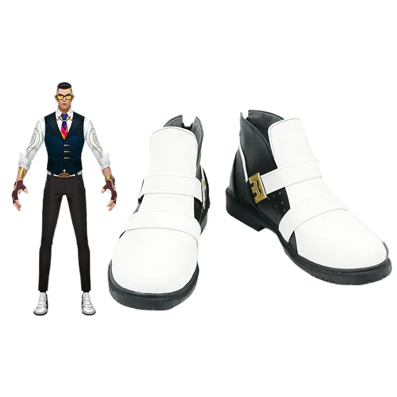 

Anime Game Shoes VALORANT Chamber Cosplay Boots Halloween Costume Accessories Props Made