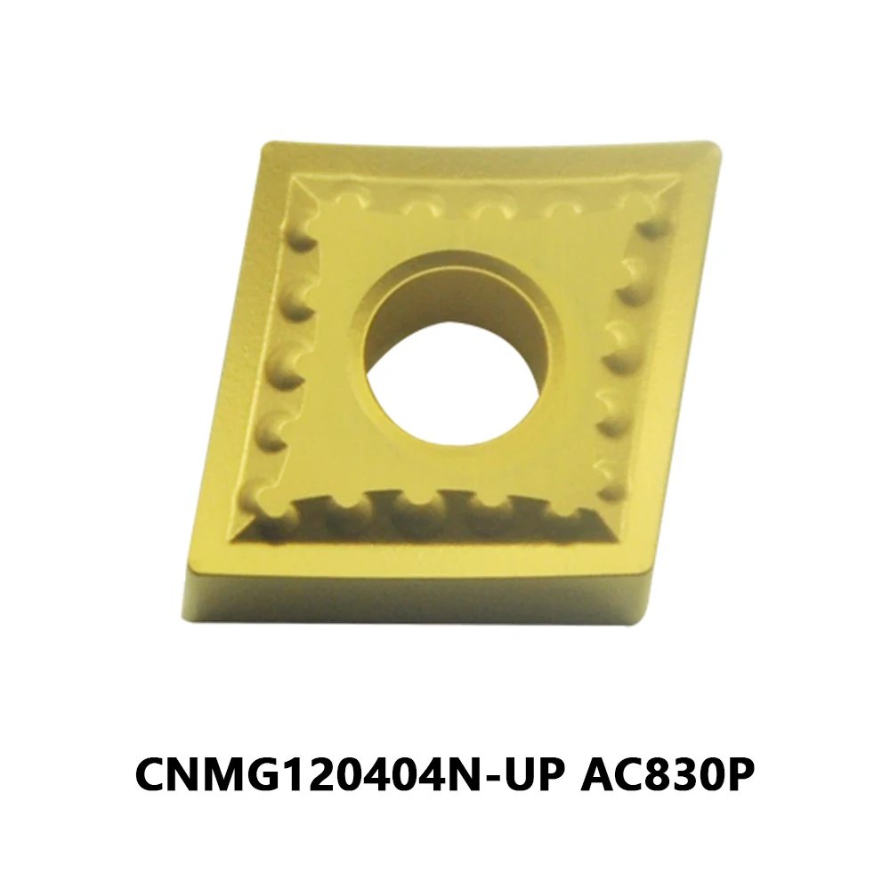 CNMG120404 N-UP CNMG 120404 N UP CNMG 120404 N-UP Original Plates 80° CNMG120404N-UP AC830P Carbide Inserts Metal Turning Cutter