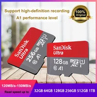 SanDisk Ultra microSD Card – 32GB to 1TB, A1, UHS-I Class 10, microSDHC / microSDXC