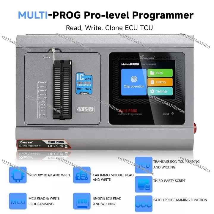 VVDI Multi-Prog Progrmamer VVDI Prog 2 Read and write ECU TCU English