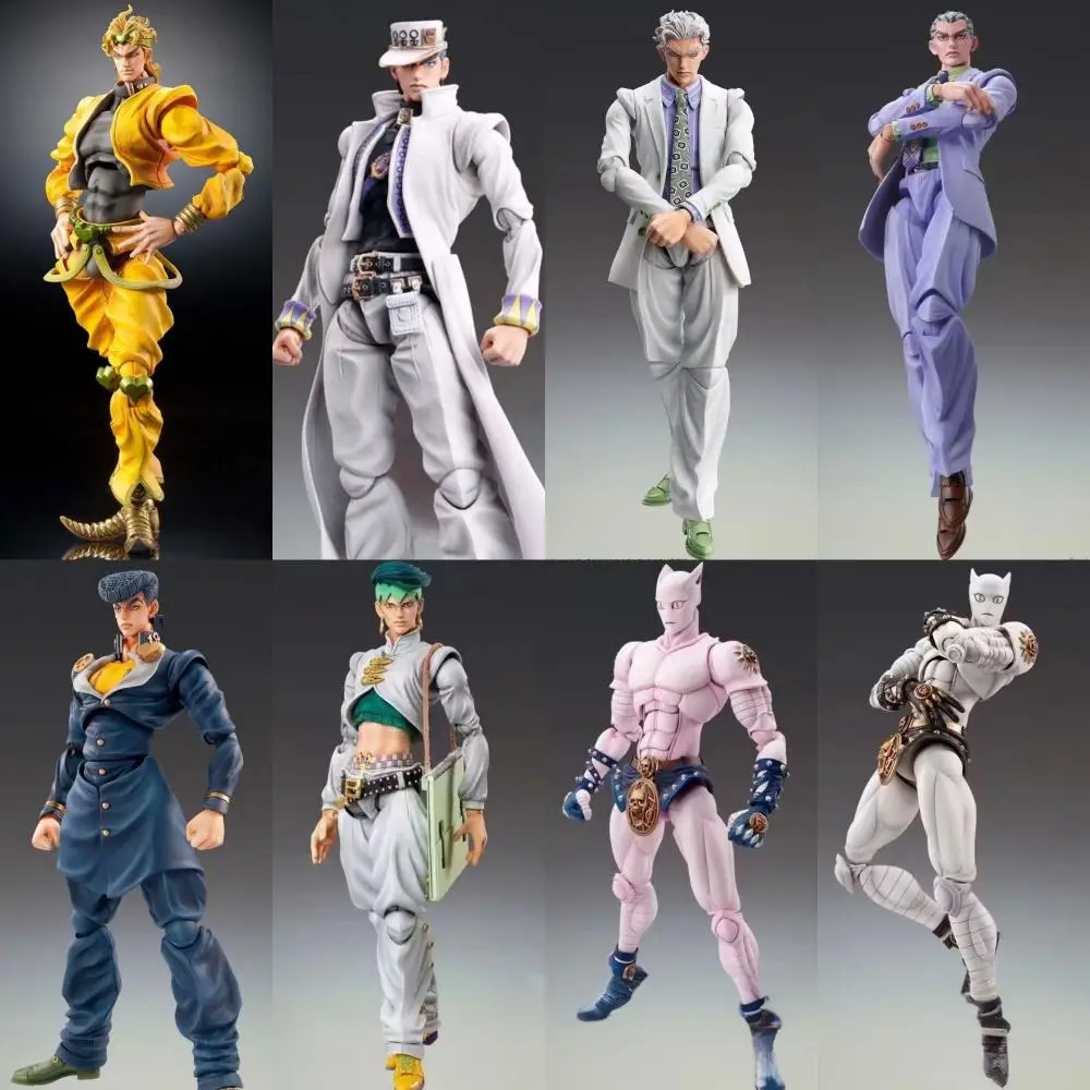 

17cm Medicos Super Action Statue JoJo Dio Za Warudo The World Stardust Crusaders Anime Figure Collectible Model Limited Toy For