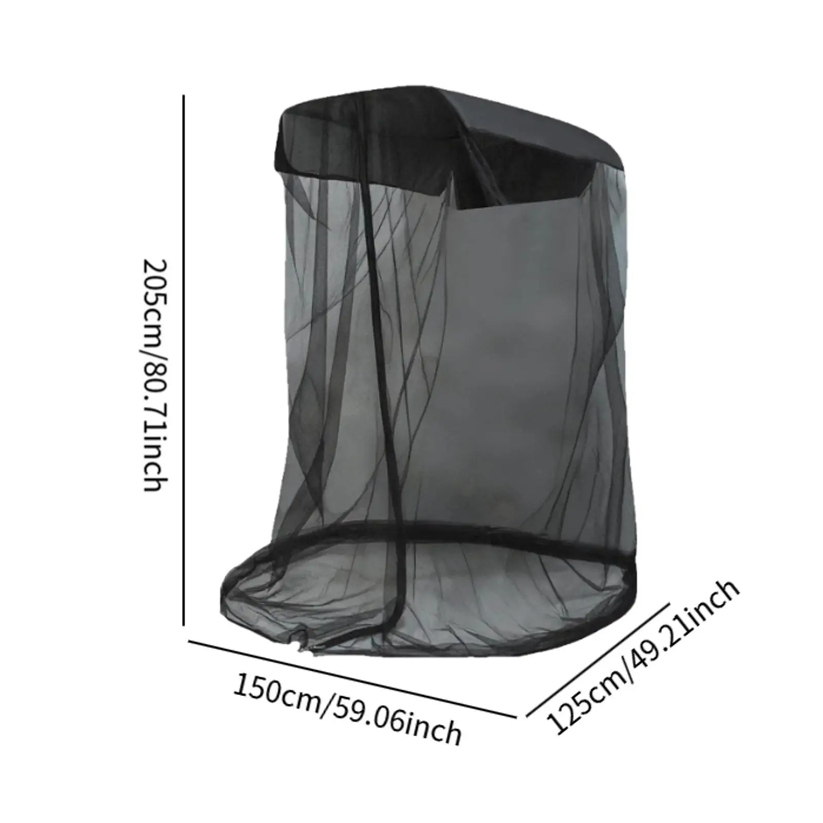 مظلة كرسي خارجي مع سحاب مدخل البعوض شبكة خيمة ناموسية للخارجية كرسي متأرجح حديقة السفر الصيد #6