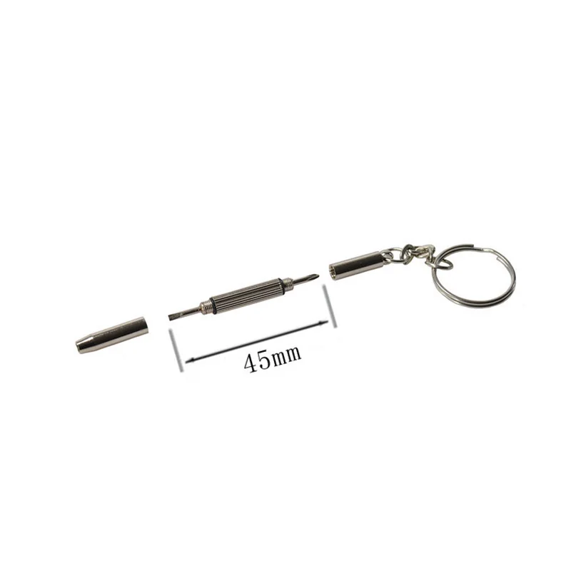 5 Trong 1 Mini Chính Xác Sửa Chữa Tua Vít Đa Năng Di Động Quang Học/Kính Mắt/Kính Mát/Trang Sức/Đồng Hồ với Móc Khóa