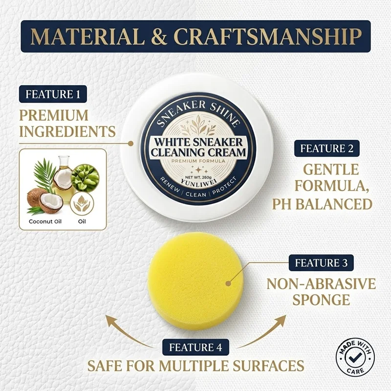 YUNLIWEI Crema Limpiadora de Z - Sneaker Care Cleaner reseña y precio