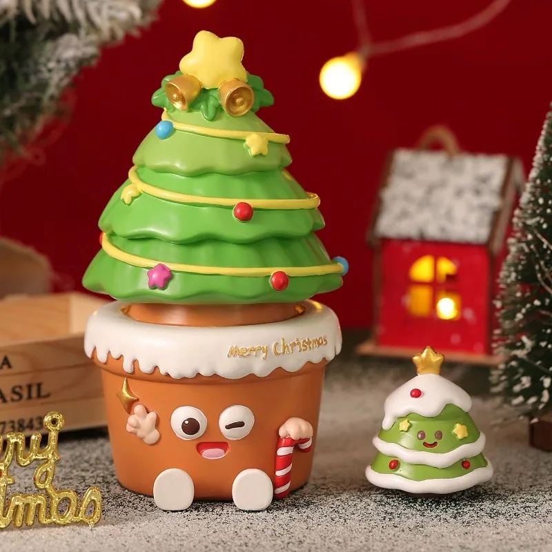 High Appeal Christmas Tree Desk Decoration New Living Room Home Desktop Healing Style Ornament Xmas Holiday Gift for Women Men