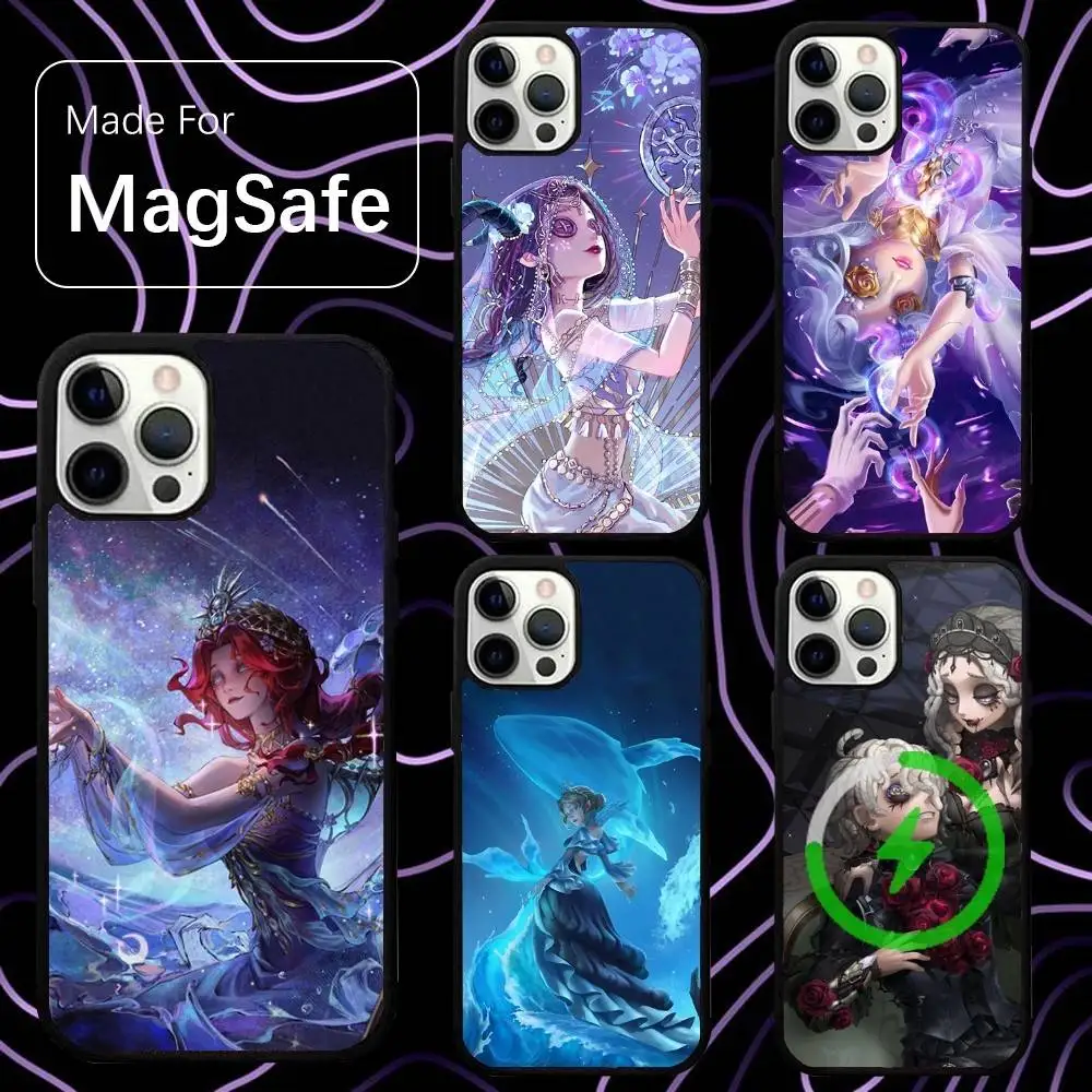 

I-IdentityS V Game Phone Case For iPhone 16,15,14,13,12,11,Pro,Max,Plus,Mini,SE New Magsafe Magnetic Wireless Charging