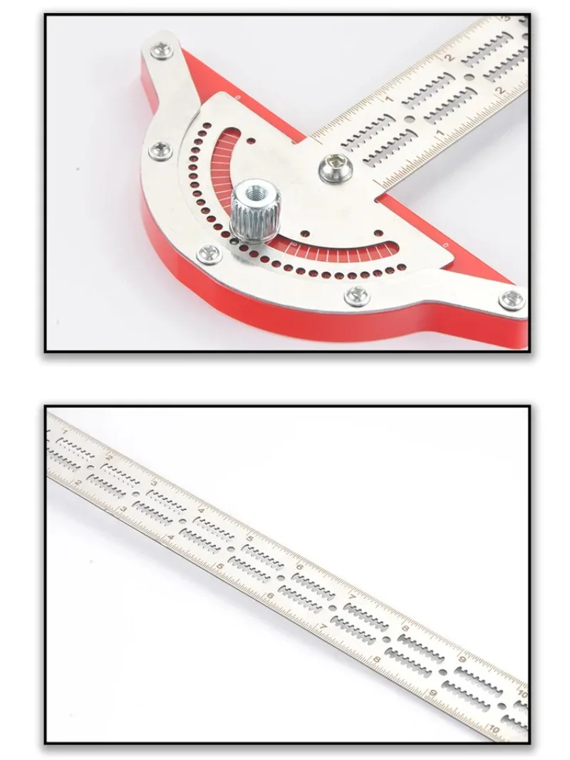 

Инструмент для измерения углов: линейка-угломер для деревообработки, измерительный прибор для любых углов