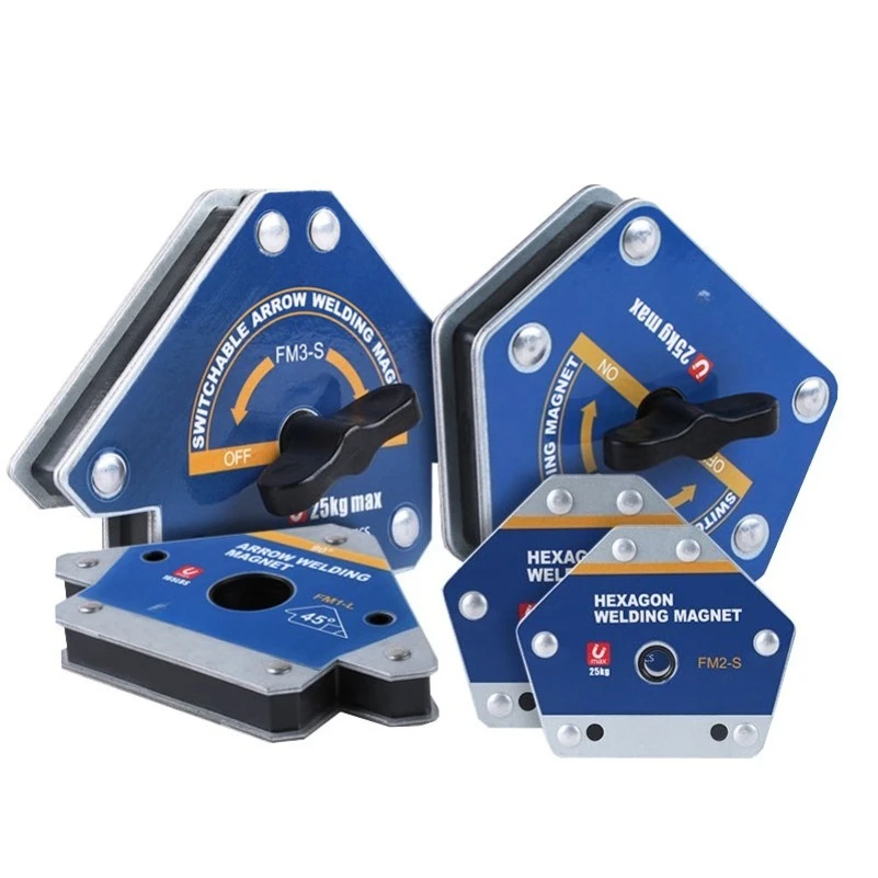 Magnetic Welding Positioner 90 Degrees Right Angle Fixed Strong Magnetic Fixed Angle Magnet Single Switch Auxiliary